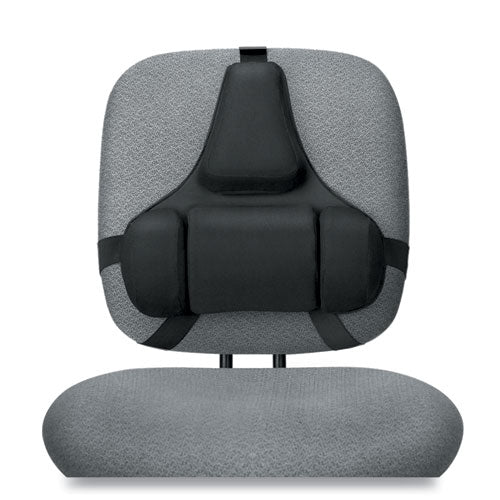 Professional Series Back Support With Microban Protection, 15 X 2 X 14.5, Black