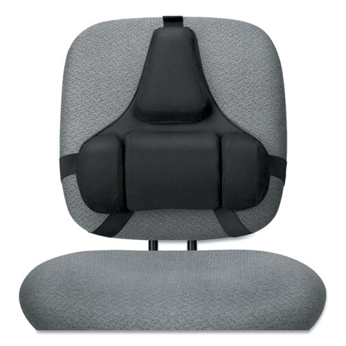 Professional Series Back Support With Microban Protection, 15 X 2 X 14.5, Black