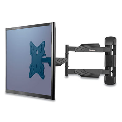 Full Motion Tv Wall Mount, 16.25w X 19.75d X 17.87h, Black