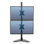 Professional Series Freestanding Dual Stacking Monitor Arm, For 32" Monitors, 15.3" X 35.5" X 11", Black, Supports 17 Lb