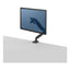 Platinum Series Single Monitor Arm, For 27" Monitors, 360 Deg Rotation, 45 Deg Tilt, 180 Deg Pan, Silver, Supports 20 Lb