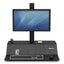 Lotus Ve Sit-stand Workstation, 29" X 28.5" X 27.5" To 42.5", Black