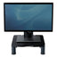 Standard Monitor Riser, 13.38" X 13.63" X 2" To 4", Graphite, Supports 60 Lbs