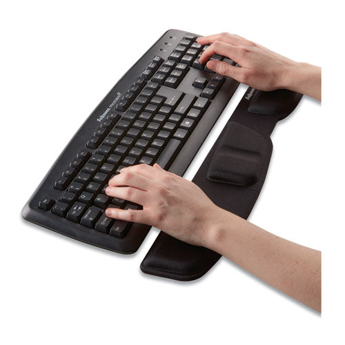 Gel Keyboard Palm Support, 18.25 X 3.37, Black