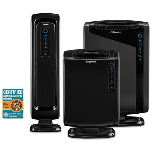Hepa And Carbon Filtration Air Purifiers, 300 To 600 Sq Ft Room Capacity, Black