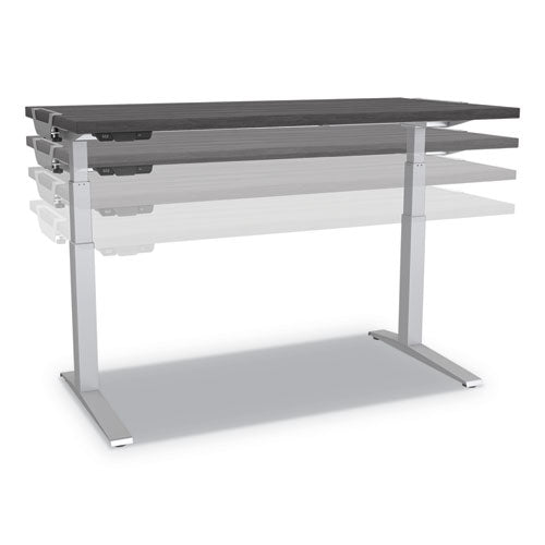 Levado Laminate Table Top, 60" X 30", Gray