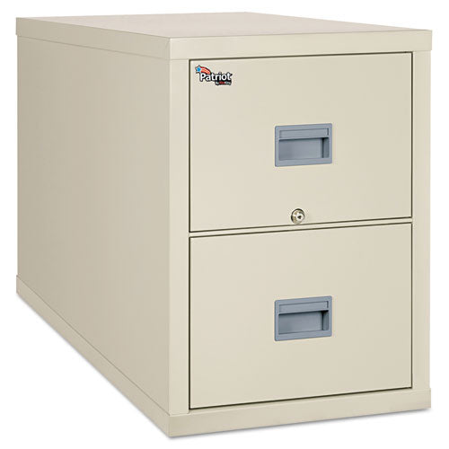 Patriot By Fireking Insulated Fire File, 1-hour Fire Protection, 2 Legal/letter File Drawers, Parchment, 17.75 X 25 X 27.75