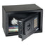 Small Personal Safe, 0.3 Cu Ft, 12.19w X 7.56d X 7.88h, Black