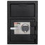 Depository Security Safe, 2.72 Cu Ft, 24w X 13.4d X 10.83h, Black