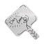 Dry Erase Paddle, 9.75 X 8, White Surface, 12/pack