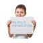 Two-sided Red And Blue Ruled Dry Erase Board, 12 X 9, Ruled White Front/unruled White Back, 24/pack
