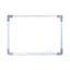 Dual-sided Desktop Dry Erase Board, 18 X 12, White Surface, Silver Aluminum Frame