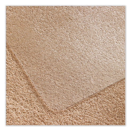 Cleartex Ultimat Polycarbonate Chair Mat For Low/medium Pile Carpet, 35 X 47, Clear