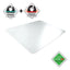 Cleartex Unomat Anti-slip Chair Mat For Hard Floors/flat Pile Carpets, 60 X 48, Clear