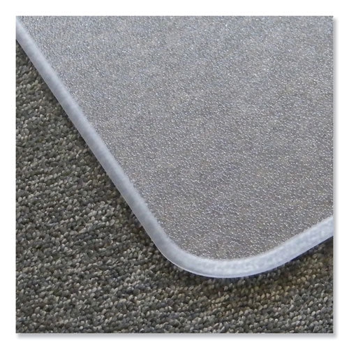 Cleartex Megamat Heavy-duty Polycarbonate Mat For Hard Floor/all Carpet, 46 X 53, Clear