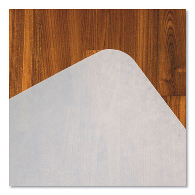 Ecotex Polypropylene Anti-slip Foldable Chair Mat For Hard Floors, 45 X 53, Translucent