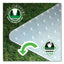 Ecotex Polypropylene Rectangular Foldable Chair Mat For Carpets, 35 X 46, Translucent