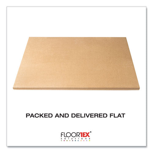 Cleartex Advantagemat Phthalate Free Pvc Chair Mat For Low Pile Carpet, 60 X 48, Clear