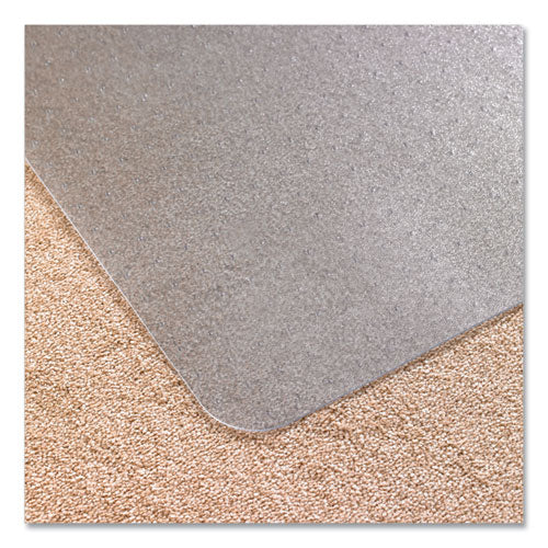 Cleartex Advantagemat Phthalate Free Pvc Chair Mat For Low Pile Carpet, 60 X 48, Clear