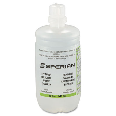 Saline Personal Eyewash Bottles, 4 Oz Bottle