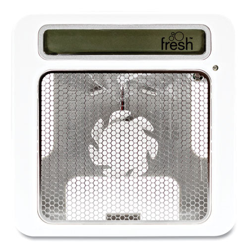 Ourfresh Dispenser, 5.34 X 1.6 X 5.34, White