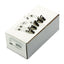 Badge Clips With Plastic Straps, 0.5" X 1.5", Clear/silver, 100/box