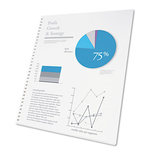 Proclick Presentation Paper, 96 Bright, 32-hole. 24 Lb Bond Weight, 8.5 X 11, White, 250/pack