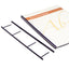 Velobind Reclosable Spines, 200 Sheet Capacity, Black, 25/pack