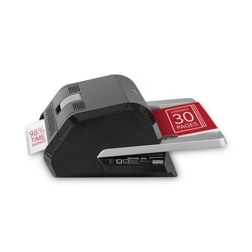 Foton 30 Automated Pouch-free Laminator, Two Rollers, 1" Max Document Width, 5 Mil Max Document Thickness