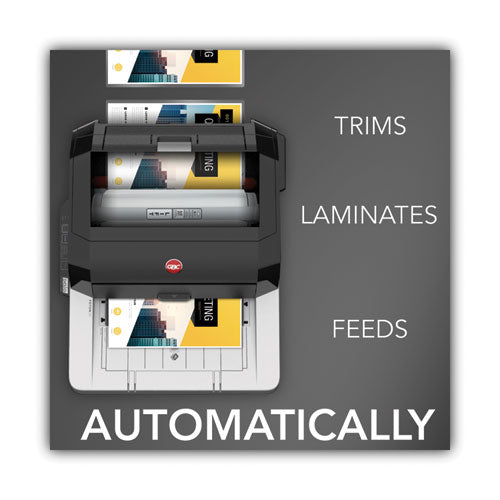 Foton 30 Automated Pouch-free Laminator, Two Rollers, 1" Max Document Width, 5 Mil Max Document Thickness