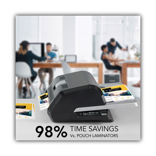 Foton 30 Automated Pouch-free Laminator, Two Rollers, 1" Max Document Width, 5 Mil Max Document Thickness