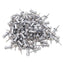 Aluminum Head Push Pins, Aluminum, Silver, 0.38", 100/box