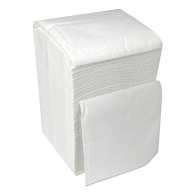 Cocktail Napkins, 2-ply, 9w X 4.5d, Black, 2,000/carton