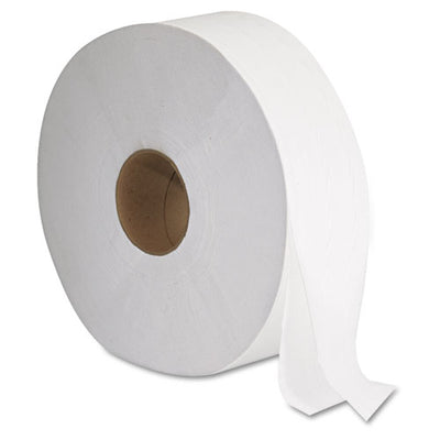 Jrt Jumbo Bath Tissue, Septic Safe, 2-ply, White, 3.5" X 1,375 Ft, 6 Rolls/carton