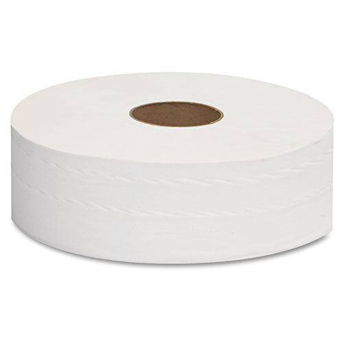 Jrt Jumbo Bath Tissue, Septic Safe, 2-ply, White, 3.5" X 1,375 Ft, 6 Rolls/carton