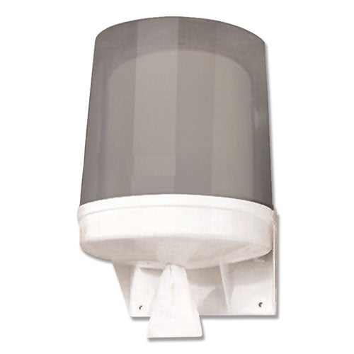 Center Pull Towel Dispenser, 10.5 X 9 X 14.5, Transparent