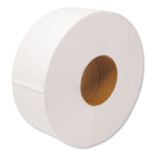 Jumbo Jrt Bath Tissue, Septic Safe, 2-ply, White, 3.25" X 720 Ft, 12 Rolls/carton