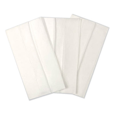 Tall-fold Napkins, 1-ply, 7 X 13 1/4, White, 10,000/carton
