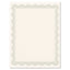 Award Certificates With Gold Seals, 8.5 X 11, Unique Blue With White Border, 25/pack