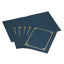 Certificate/document Cover, 12.5 X 9.75, Navy Blue, 6/pack