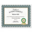 Certificate Kit, 8.5 X 11, Blue Spiral With Blue Border