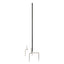 Clear Partition Extender With Attached Clamp, 29 X 3.88 X 18, Thermoplastic Sheeting