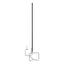 Clear Partition Extender With Attached Clamp, 36 X 3.88 X 24, Thermoplastic Sheeting