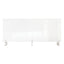 Clear Partition Extender With Attached Clamp, 48 X 3.88 X 30, Thermoplastic Sheeting