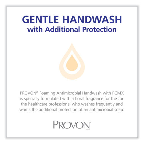 Foaming Antimicrobial Handwash With Pcmx, For Ltx-12, Floral, 1,200 Ml Refill,  2/carton