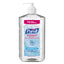 Advanced Refreshing Gel Hand Sanitizer, 20 Oz Pump Bottle, Clean Scent, 12/carton