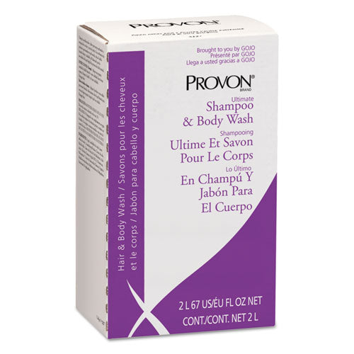 Ultimate Shampoo And Body Wash, Herbal Scent, 1,000 Ml Refill, 8/carton