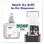Clean Release Technology (crt) Healthy Soap High Performance Foam, For Es4 Dispensers, Fragrance-free, 1,200 Ml, 2/carton