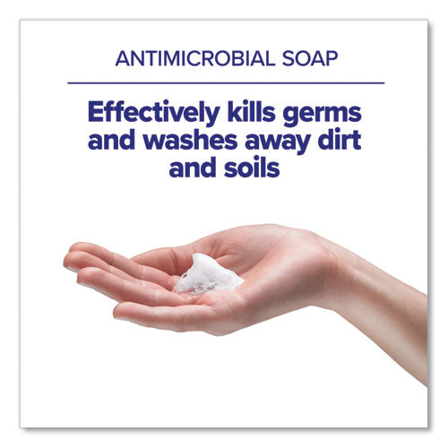 Healthcare Healthy Soap 2% Chg Antimicrobial Foam, For Cs4 Dispensers, Fragrance-free, 1,250 Ml, 3/carton