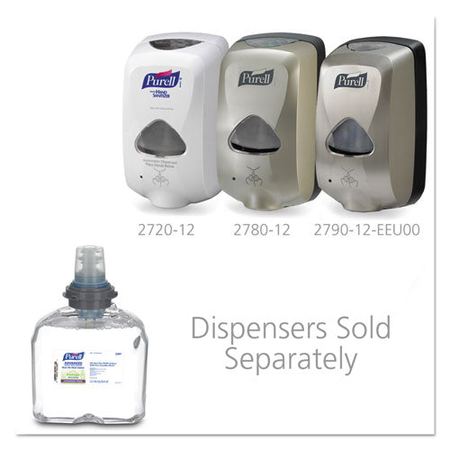 Green Certified Tfx Refill Advanced Foam Hand Sanitizer, 1,200 Ml, Fragrance-free, 2/carton